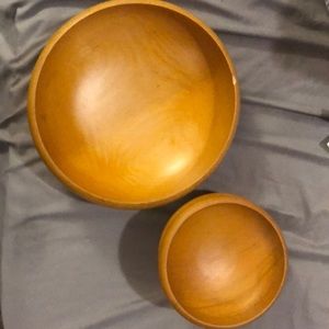 🥣 Wooden Bowl Set